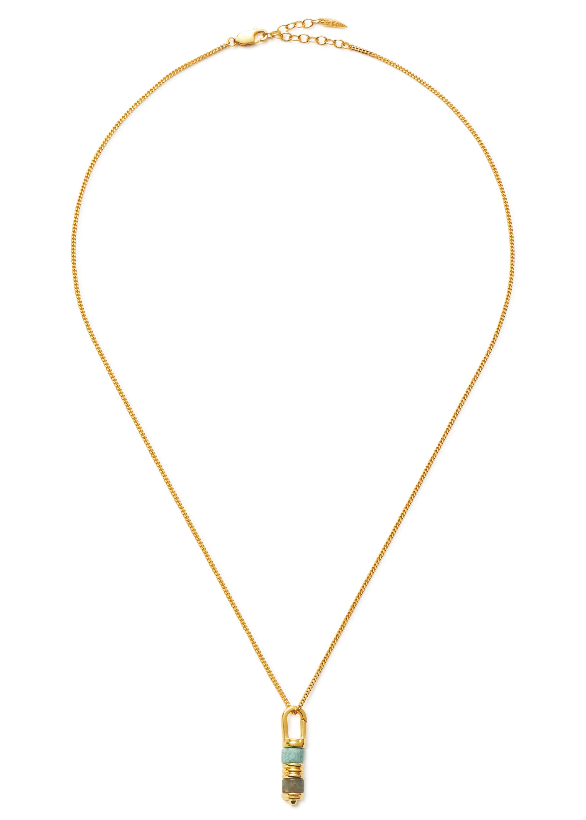 Abacus 18kt gold vermeil necklace