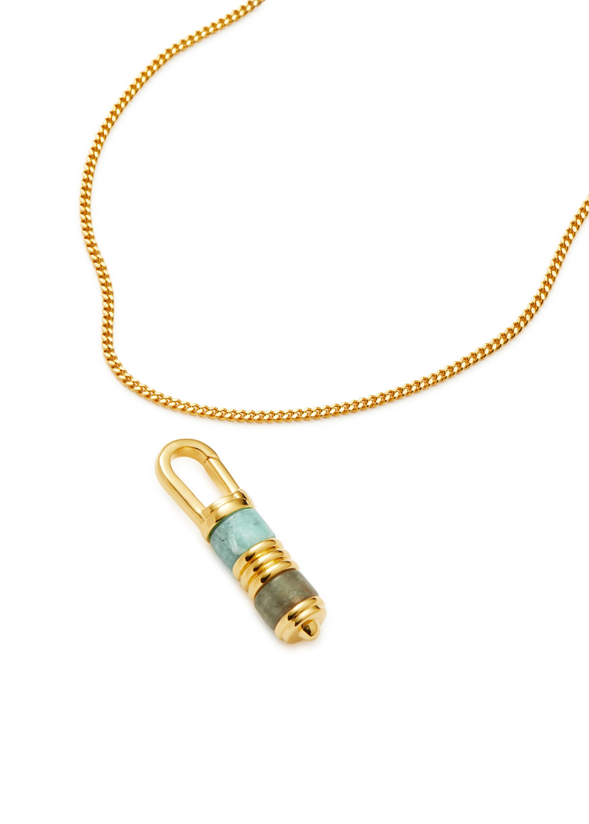 Abacus 18kt gold vermeil necklace