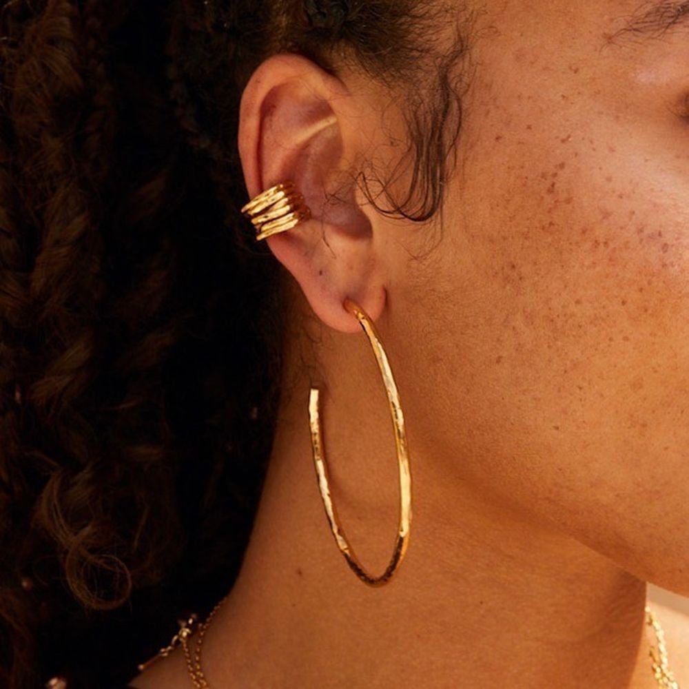 large-hammered-hoop-earrings