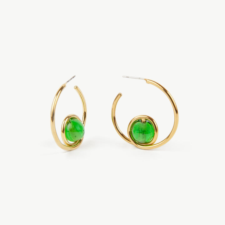 mpira-glass-hoop-earring