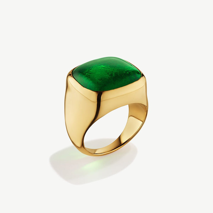 umbo-square-statement-ring