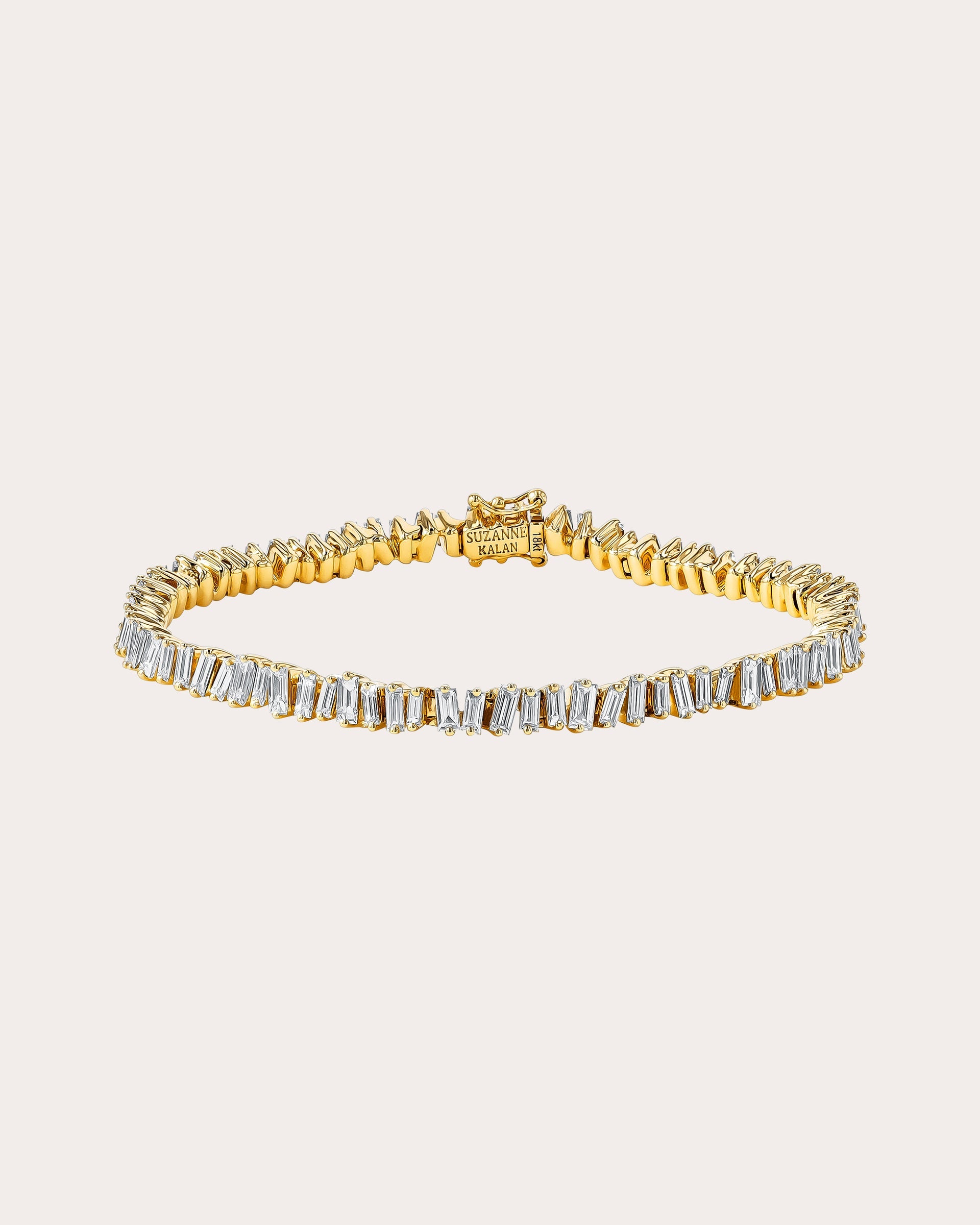 Classic 18K Gold Diamond Tennis Bracelet