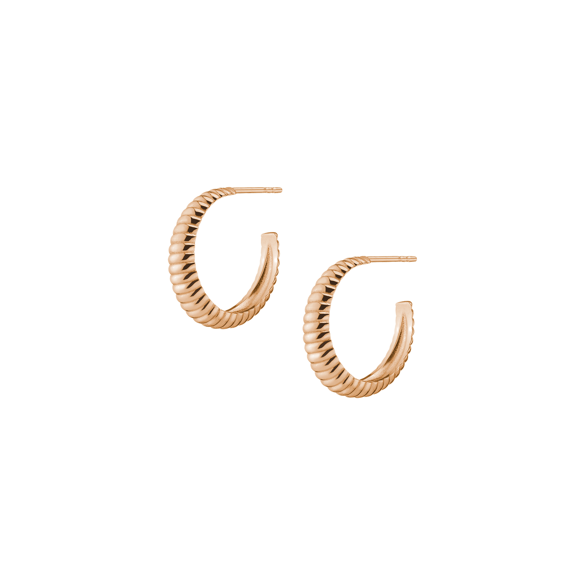 gold-ridged-arch-hoops-in-18k-rose-gold-aurate