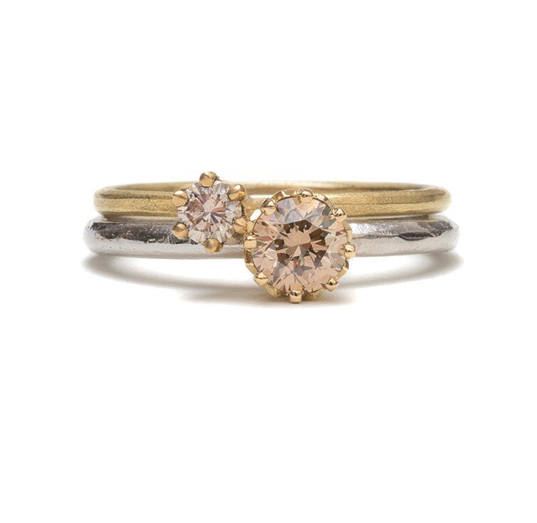 champagne-diamond-ring-stack