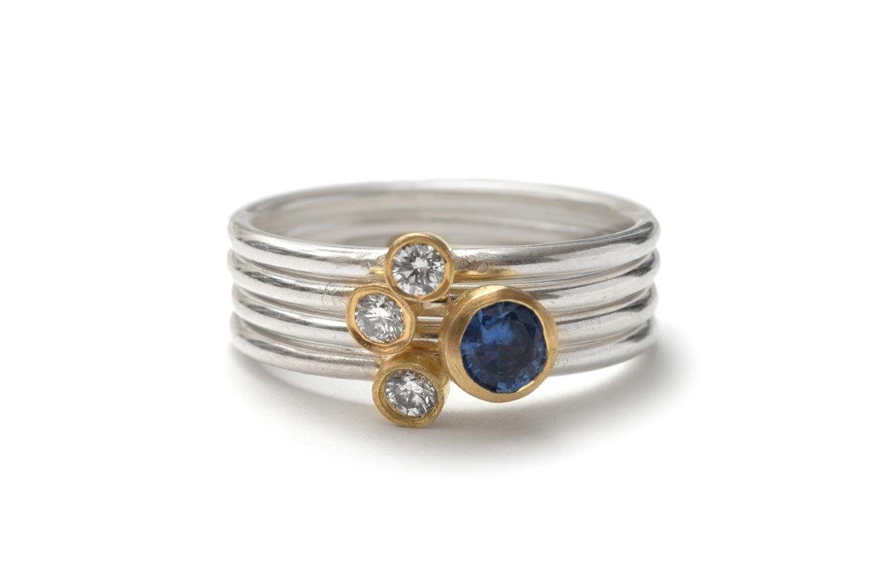 silver-stack-ring-with-sapphire-and-diamonds