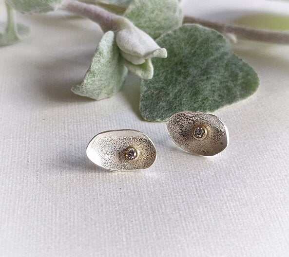 silver-petal-studs