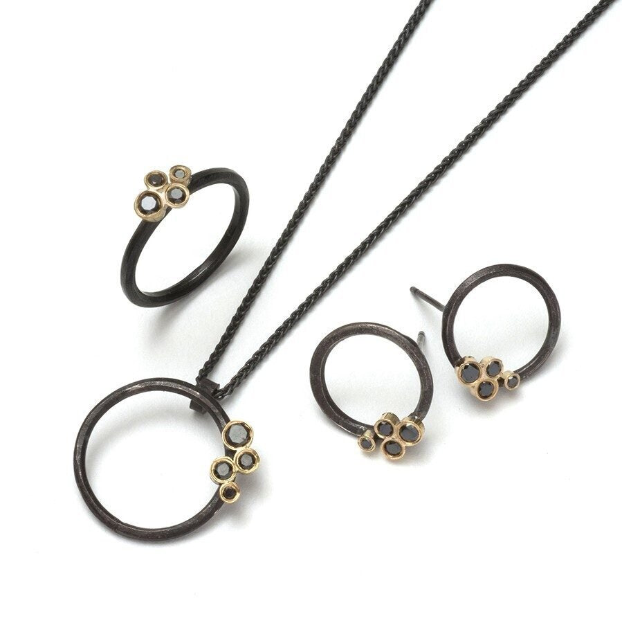 oxidised-silver-hoop-pendant-necklace-with-black-diamonds