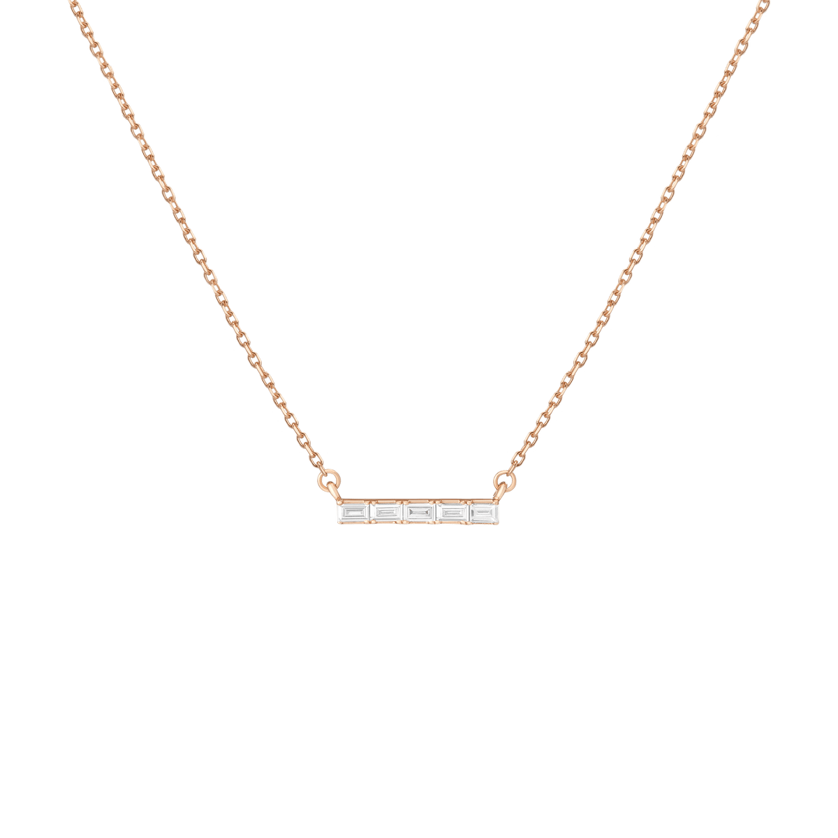 midi-diamond-baguette-bar-necklace-in-18k-rose-gold-aurate