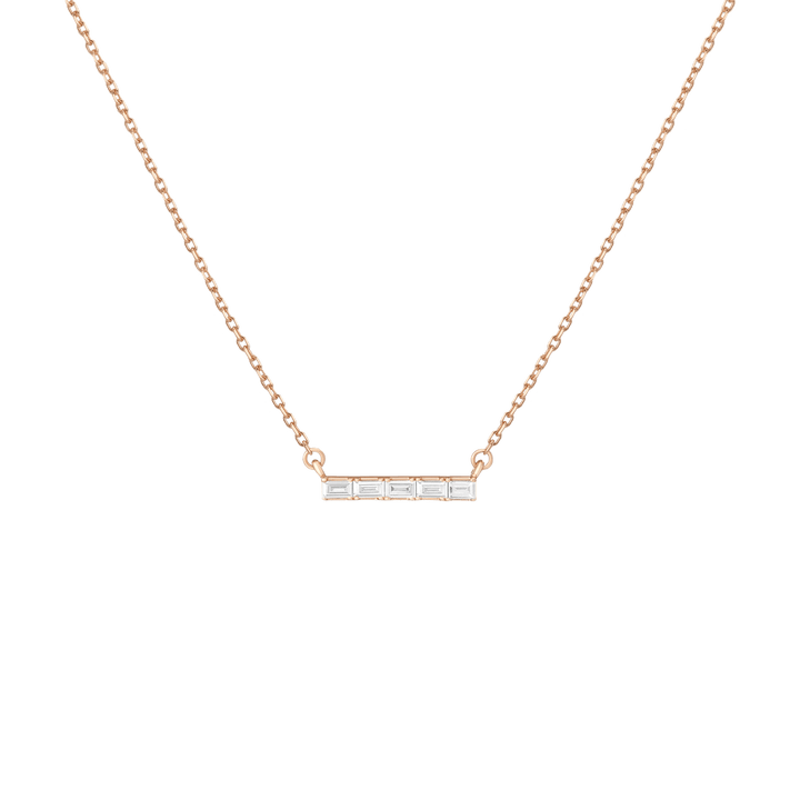 midi-diamond-baguette-bar-necklace-in-18k-rose-gold-aurate