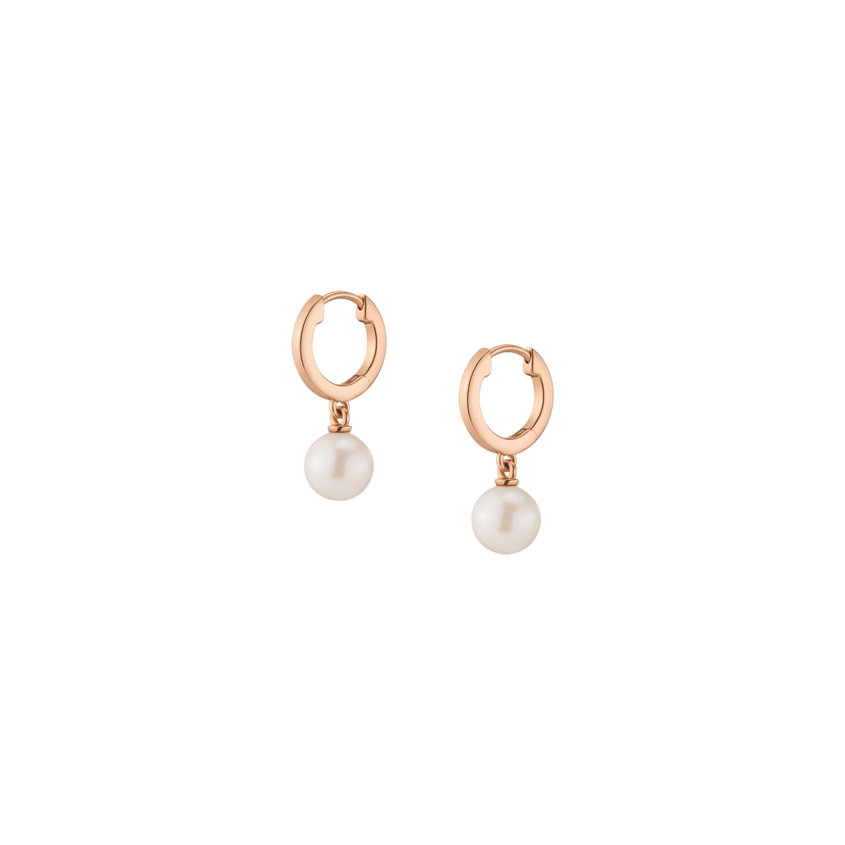 pearl-huggie-earrings-in-14k-rose-gold-aurate