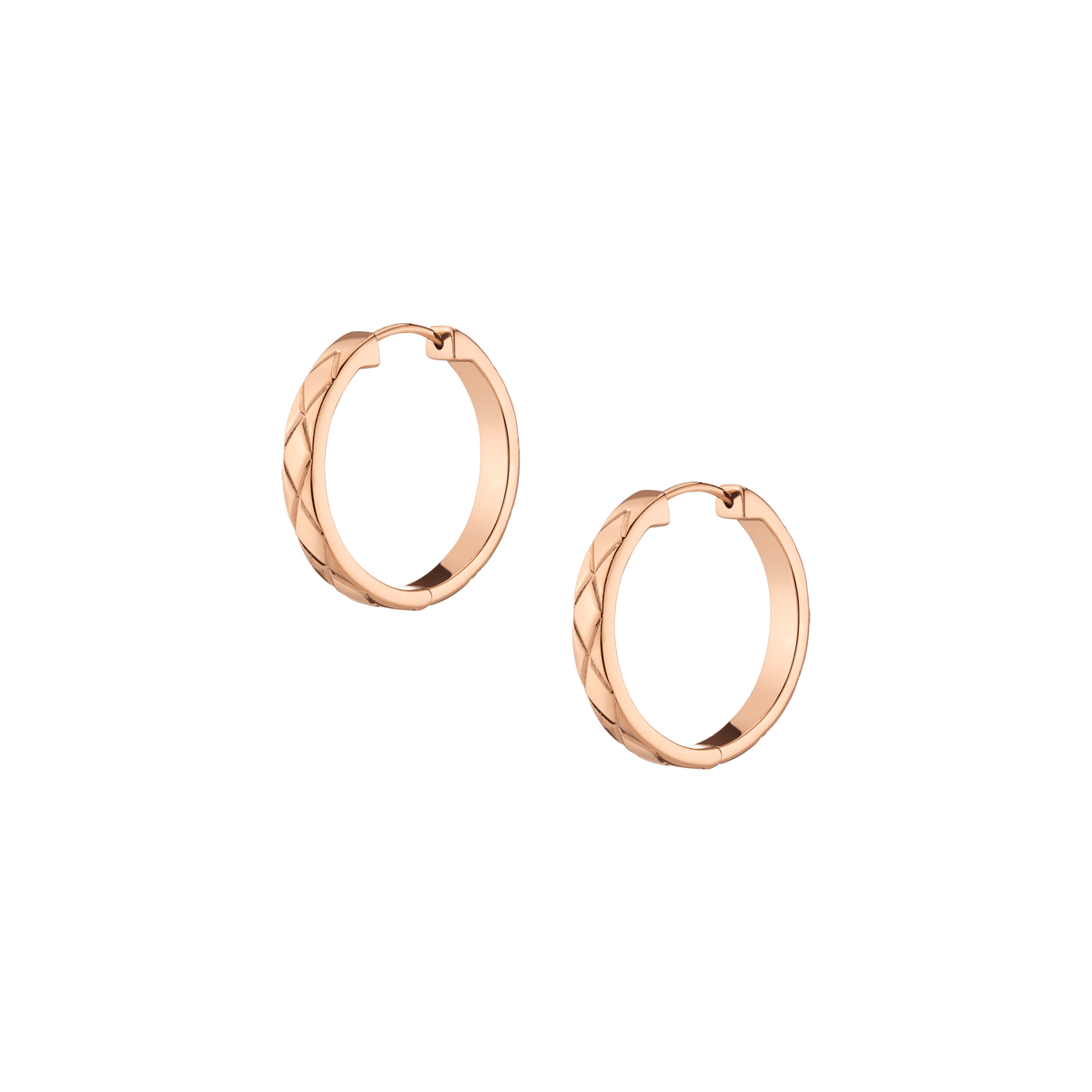 quilted-gold-hoops-in-18k-rose-gold-aurate