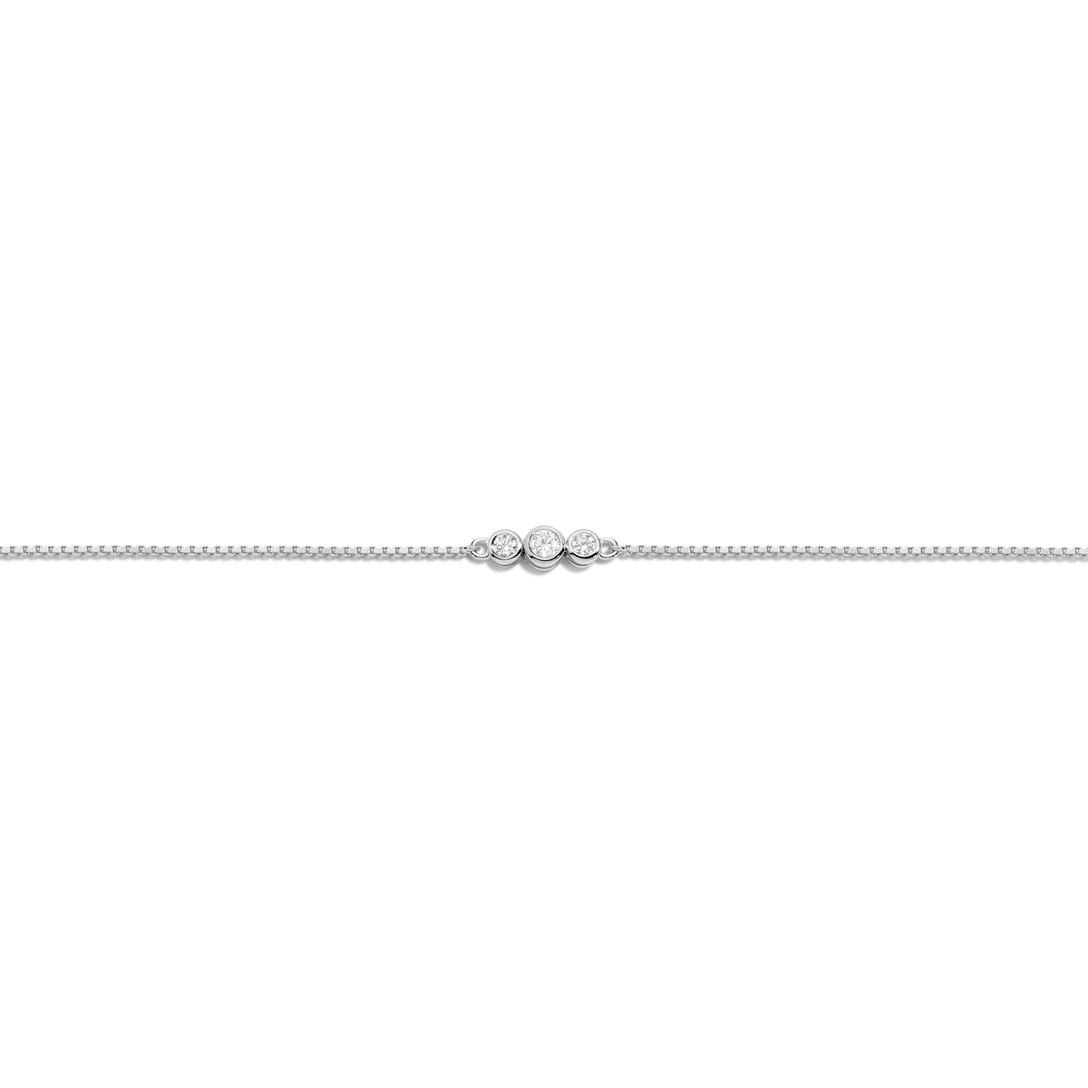 mini-graduated-lab-grown-diamond-bezel-bracelet-in-18k-white-gold-aurate