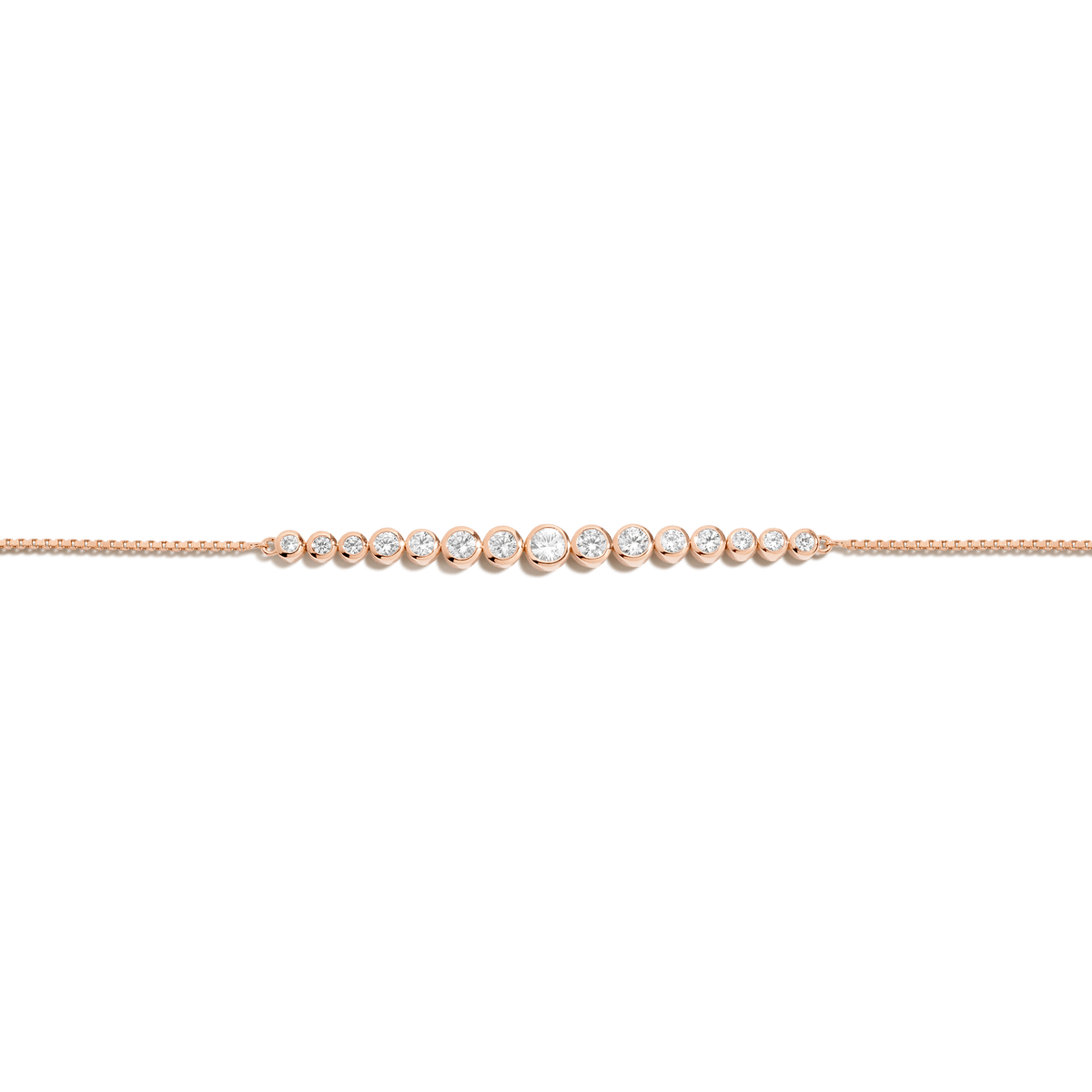 graduated-lab-grown-diamond-bezel-bracelet-in-14k-rose-gold-aurate