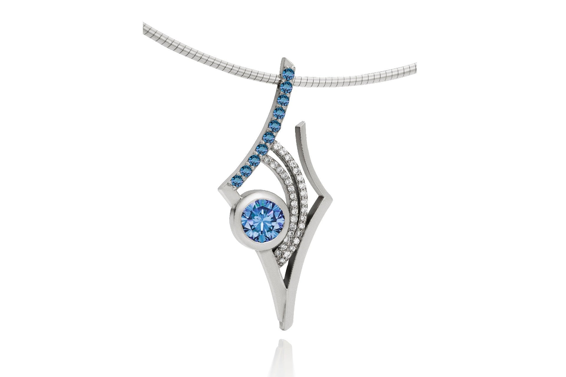 Antares Origins Pendant - Blue Topaz