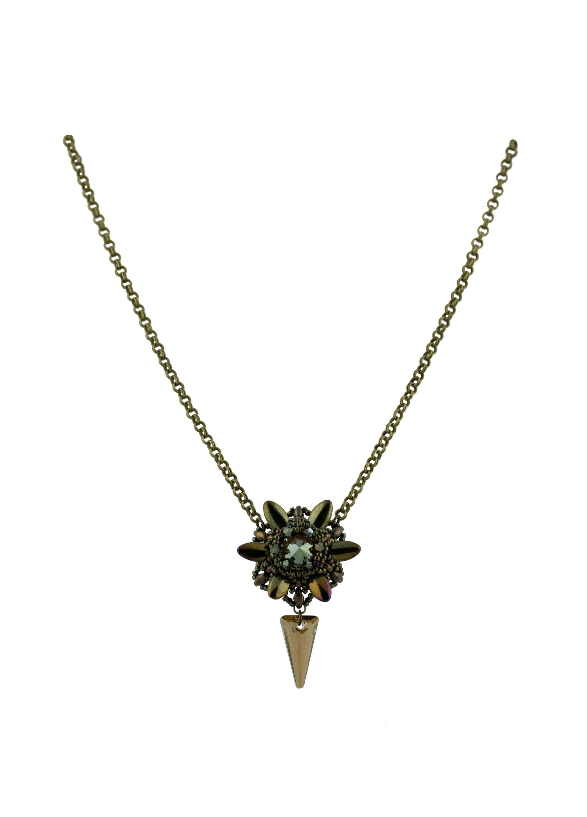 long-antique-brass-necklace-with-a-spiked-flower