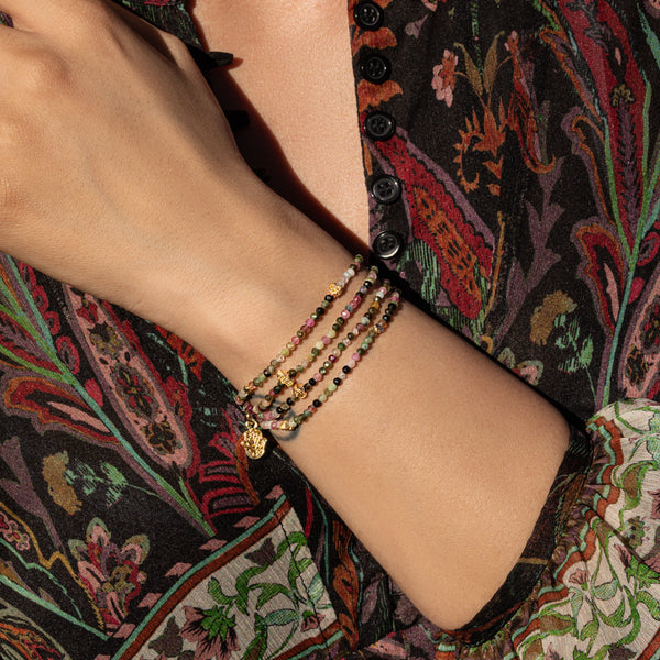 Peace and Protection - Tourmaline Wrap Bracelet