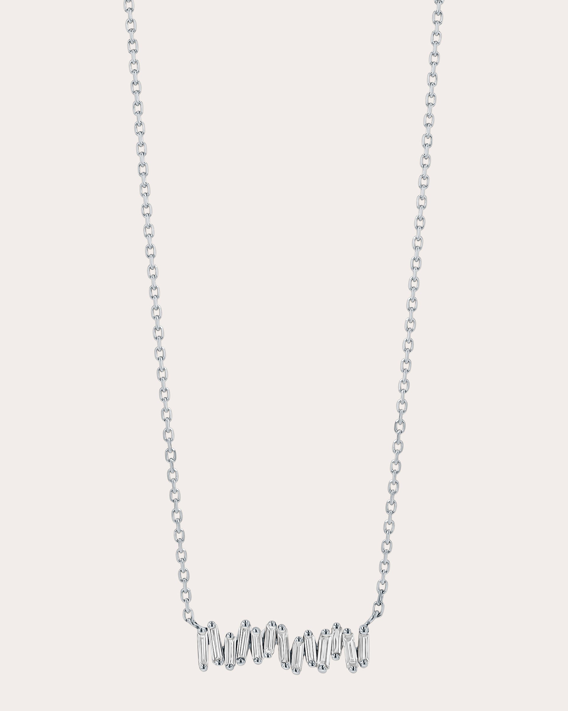 Classic Mini 18K Gold Diamond Pendant Necklace