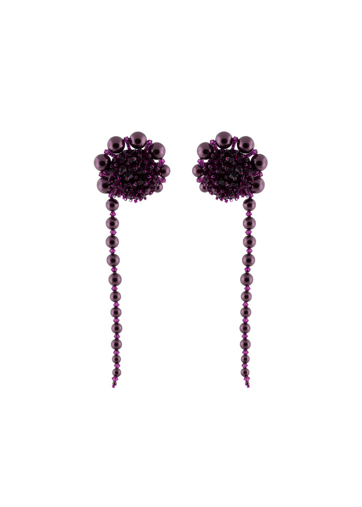 burgundy-pearl-clip-on-earrings