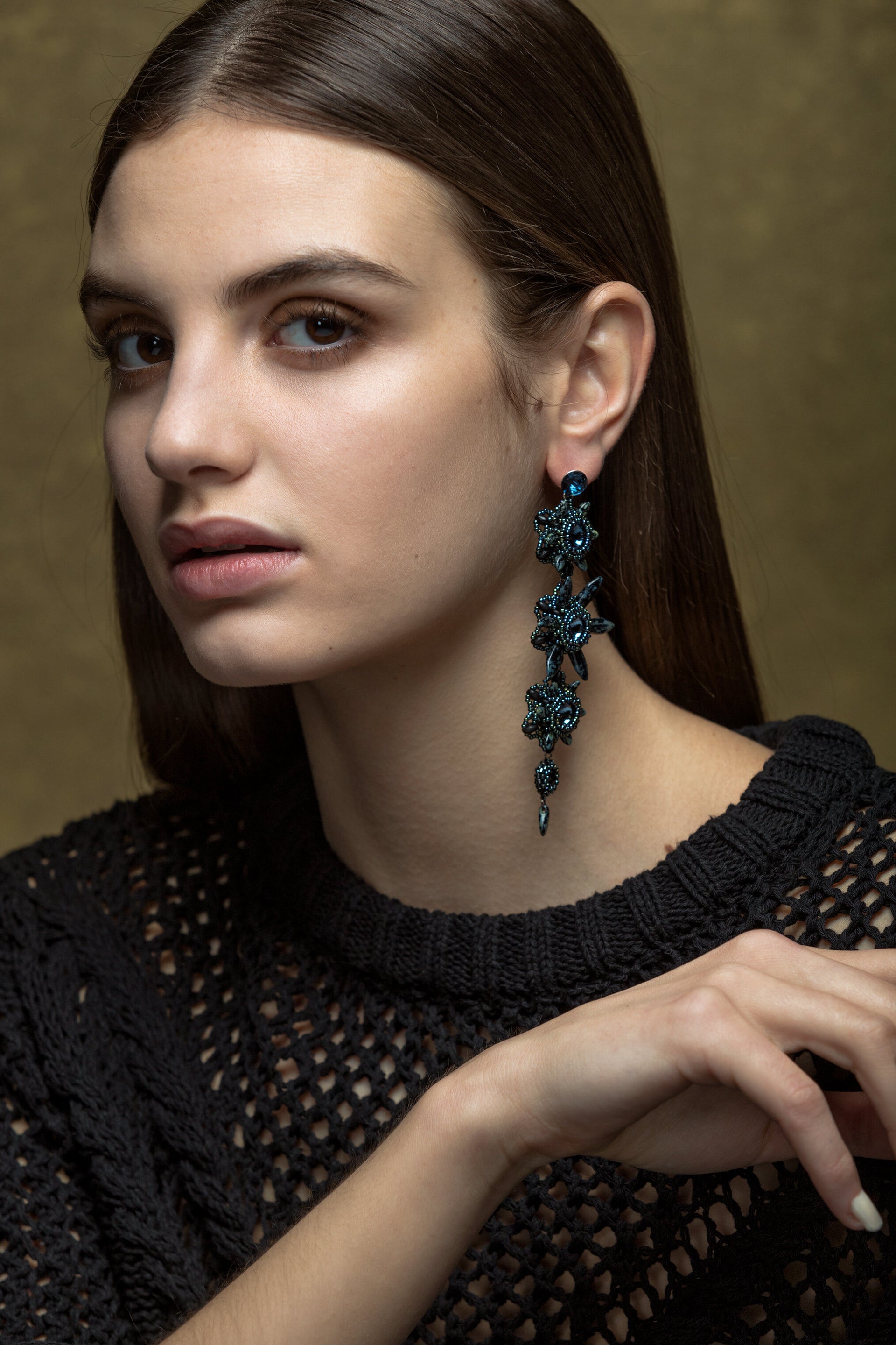 asymmetrical-denim-falling-stars-earrings