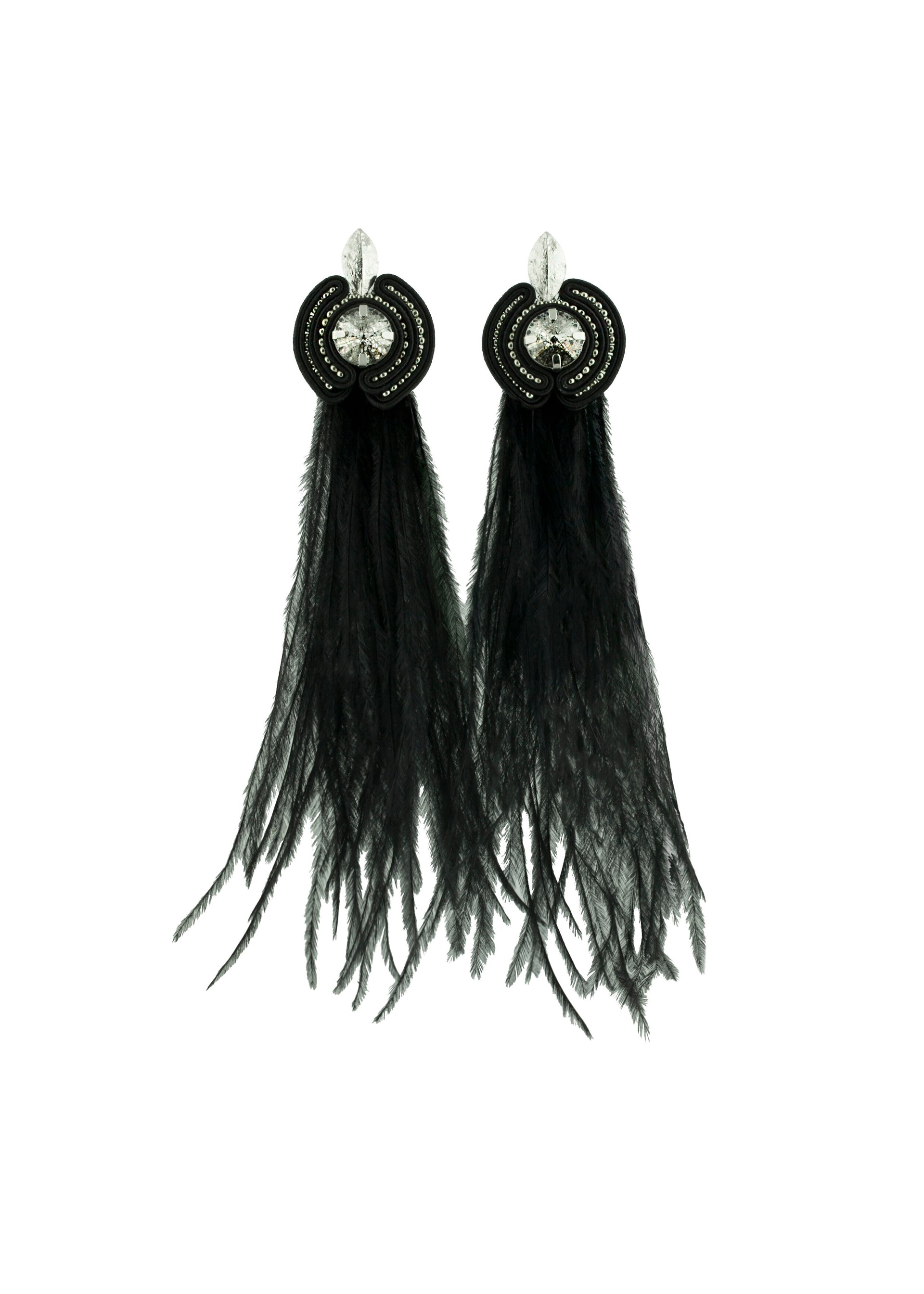 evening-chic-black-feather-earrings