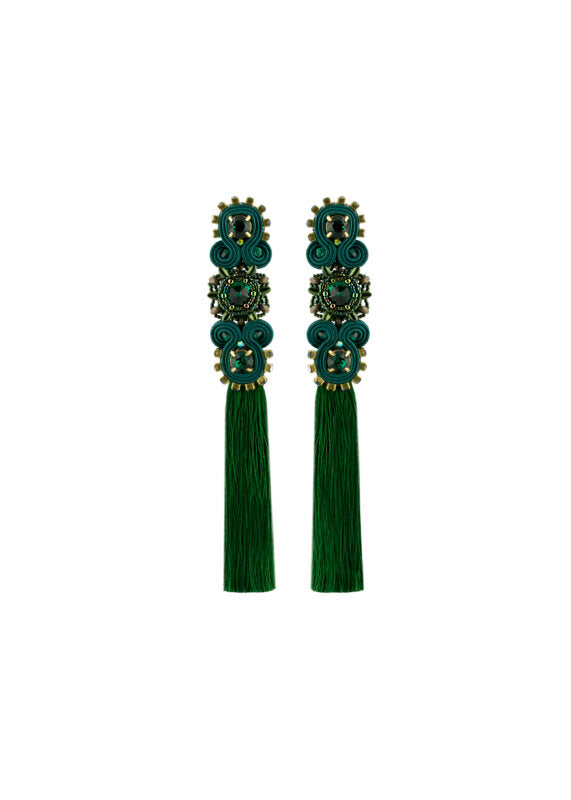 garden-party-green-tassel-earrings-with-spiked-star-flowers