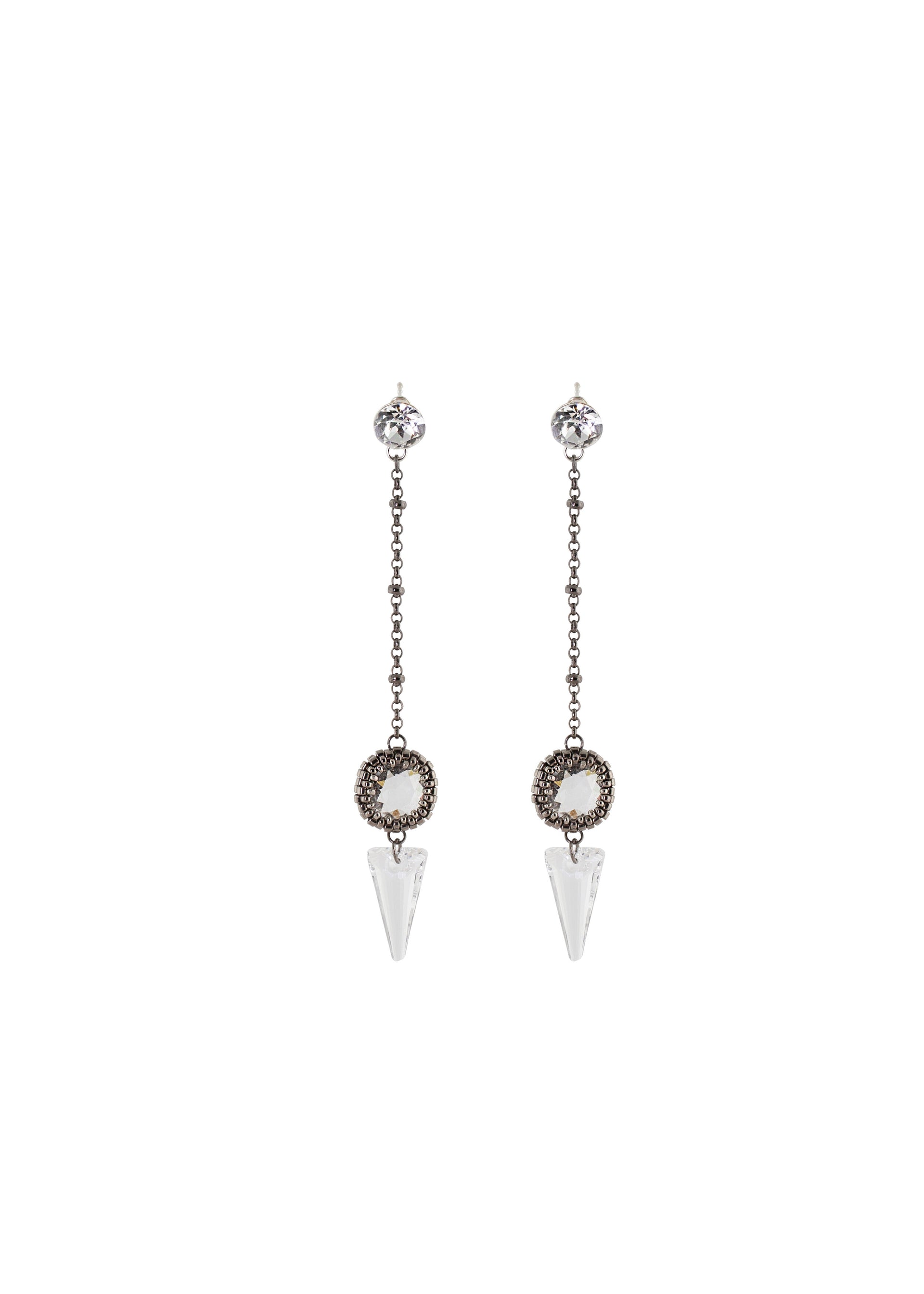 glam-rock-spike-pendant-earrings