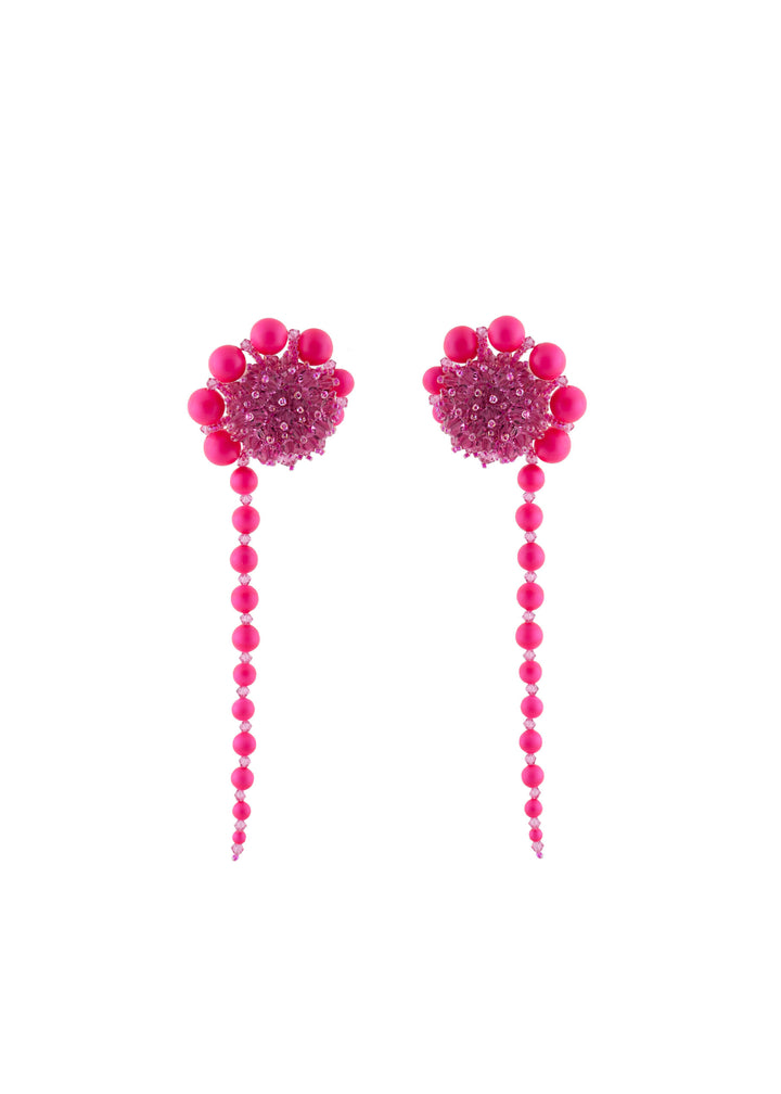 neon-pink-pearl-clip-on-earrings