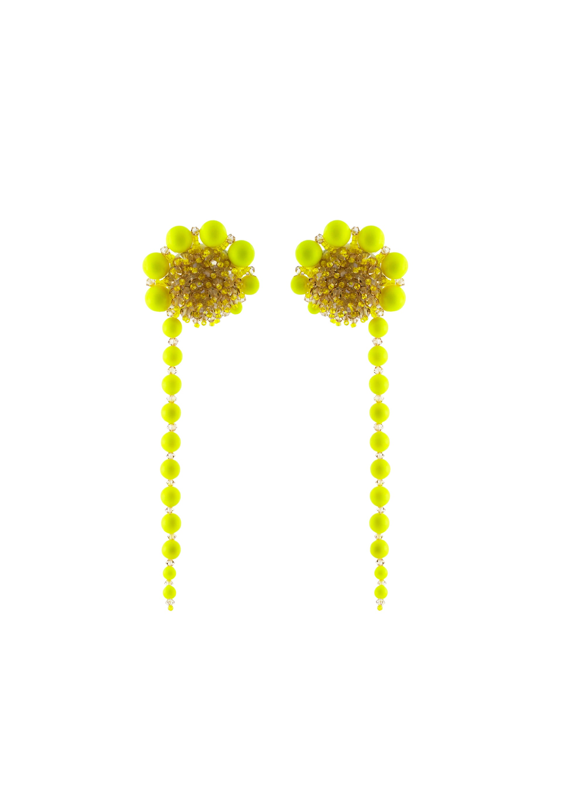 neon-yellow-pearl-clip-on-earrings