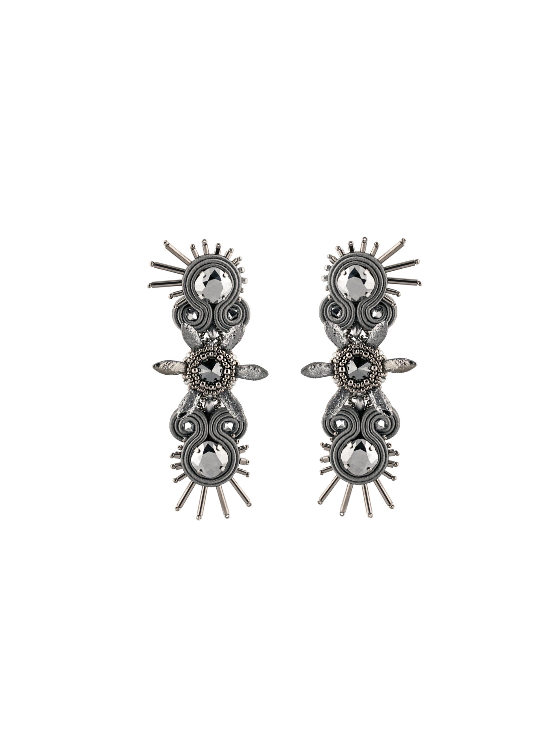 spiked-silver-earrings