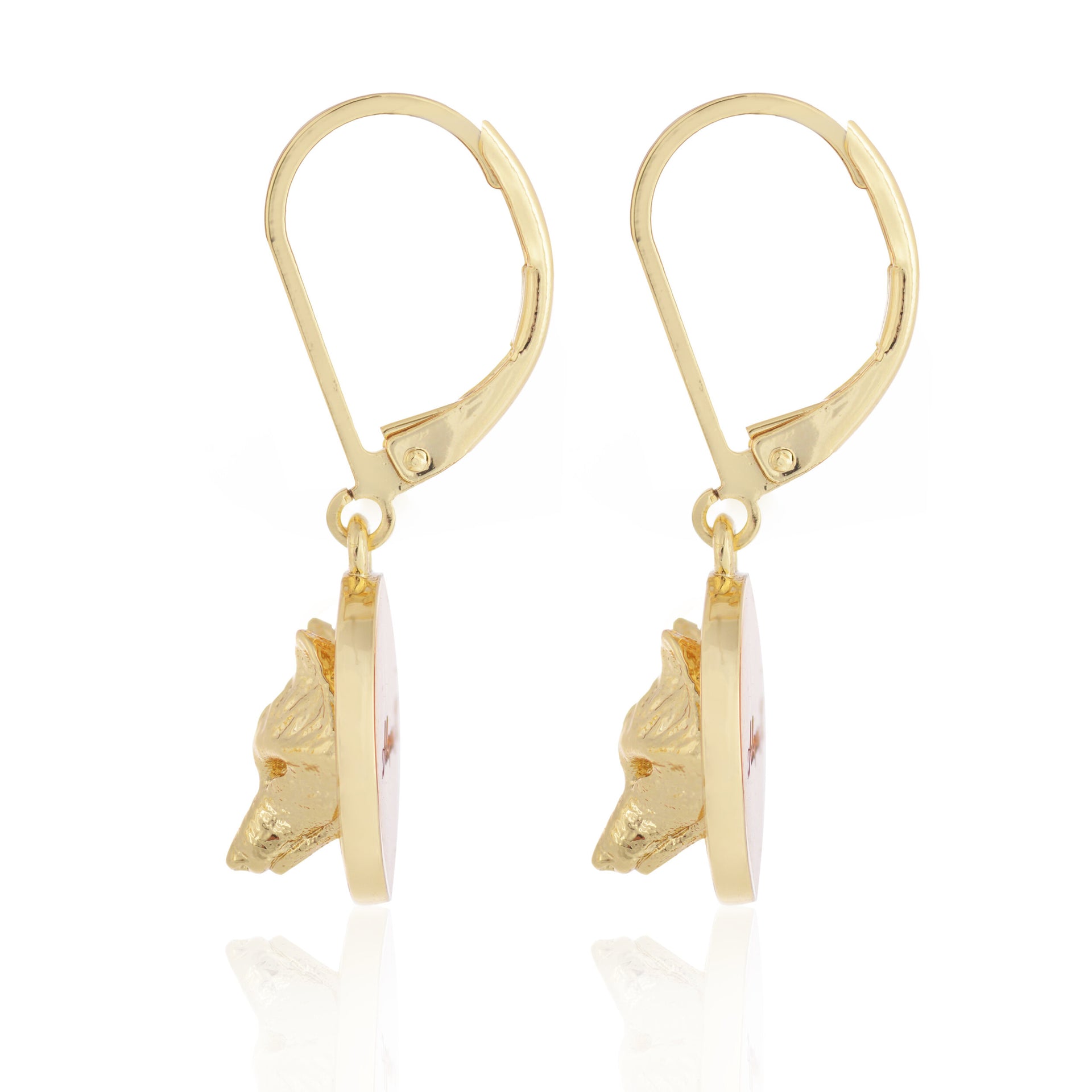 gold-wolf-disc-earrings