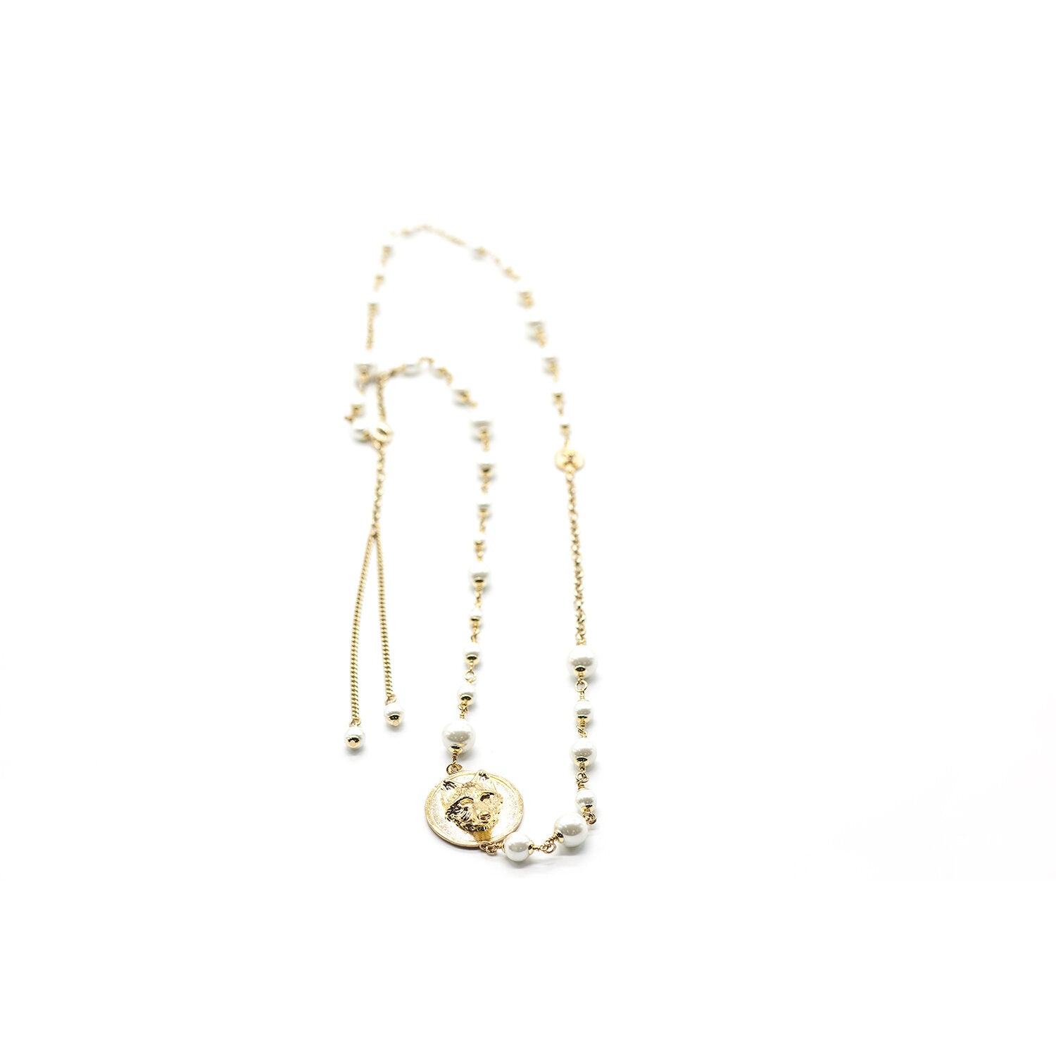 wolf-disc-pearl-necklace-gold