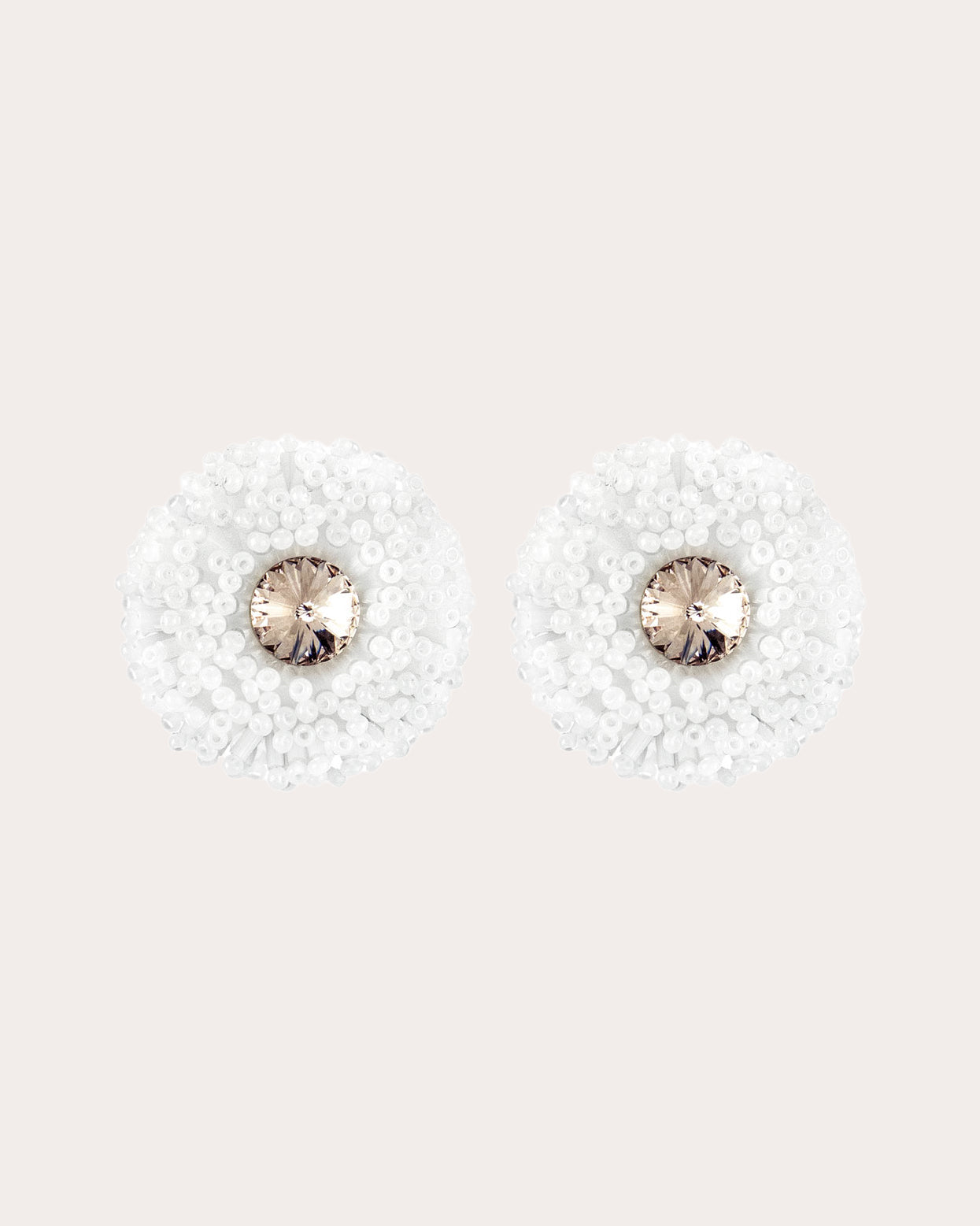 Silk Whisper Chiara Clip-On Stud Earrings