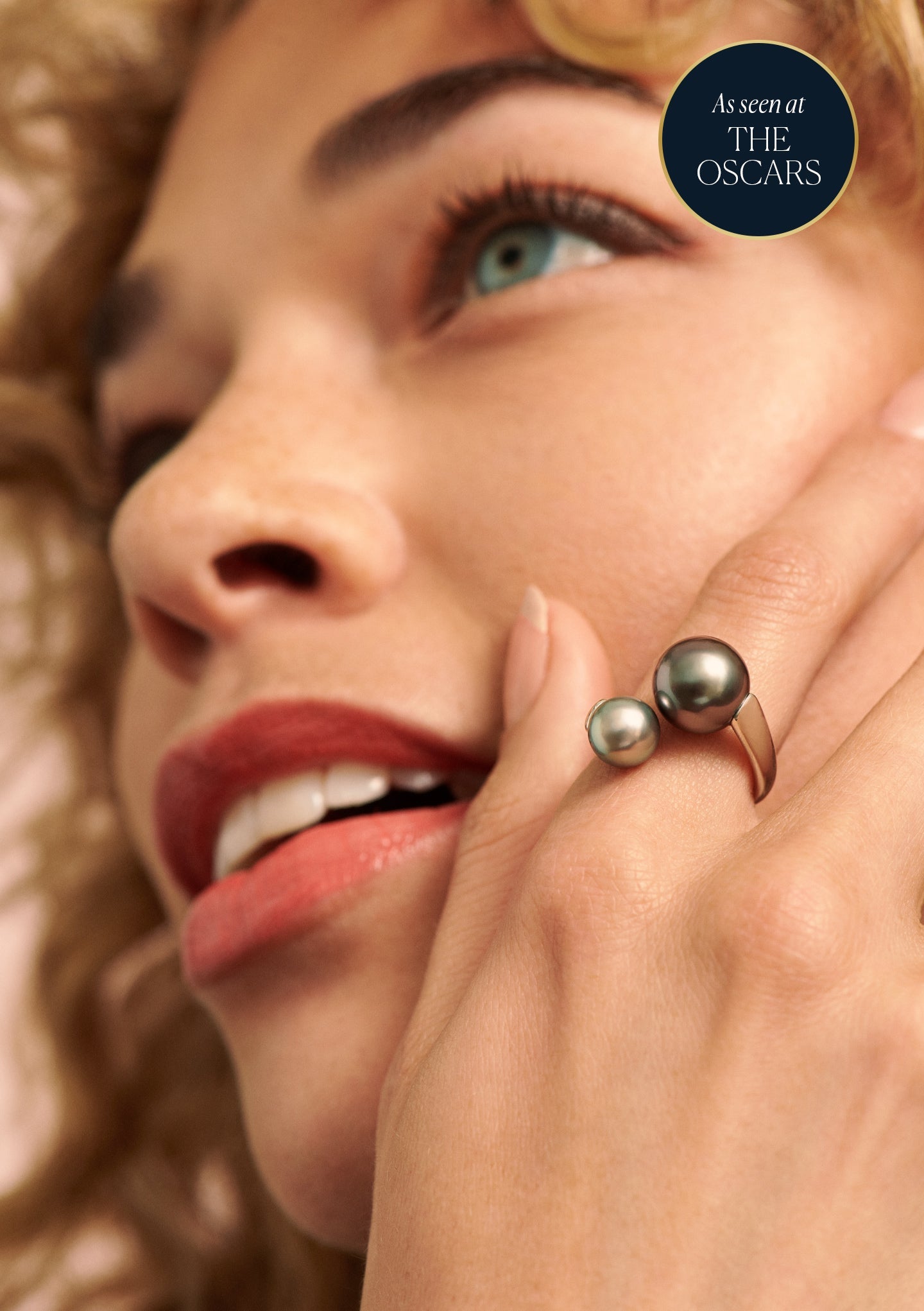 The Daring Tahitian Pearl Ring