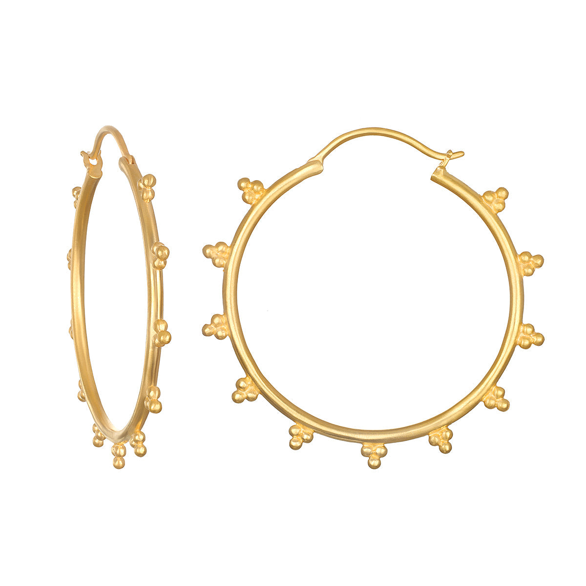 Limitless Light Gold Hoop Earrings