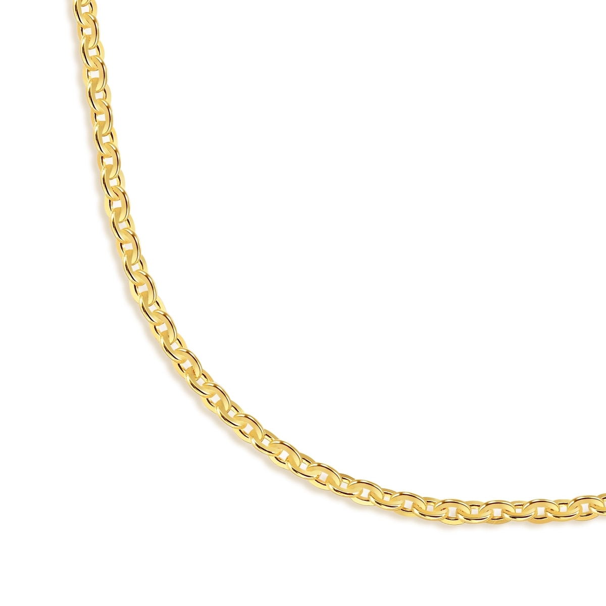 999.9 Gold Cable Chain Necklace