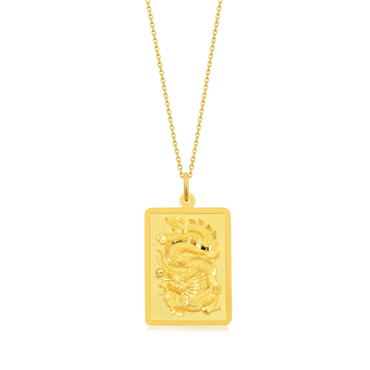 999.9 Gold Dragon Pendant