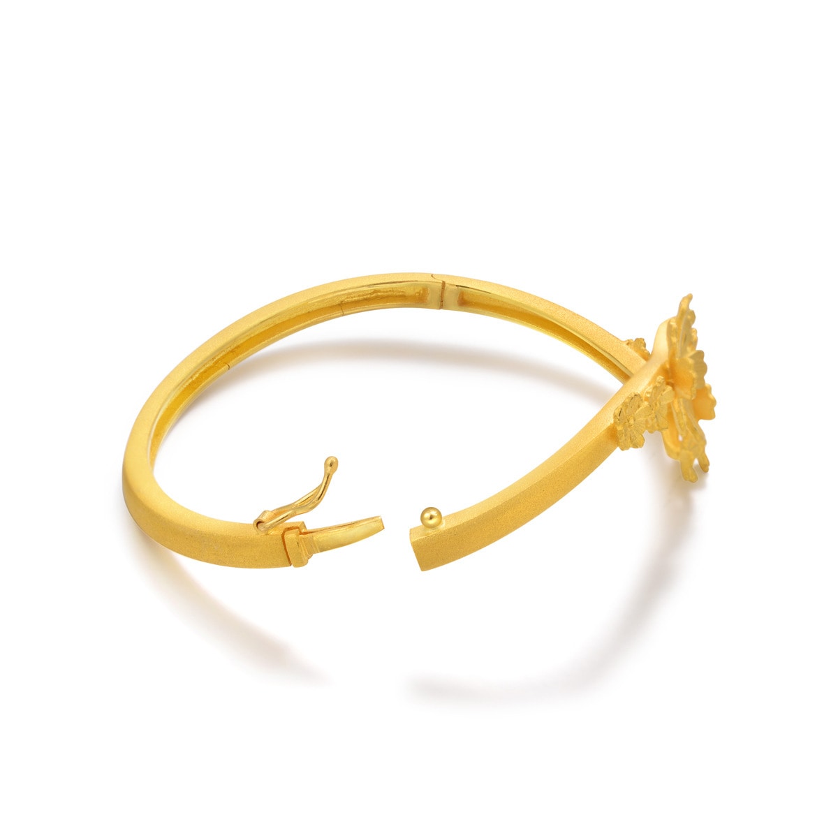 Blossom 999.9 Gold Bangle