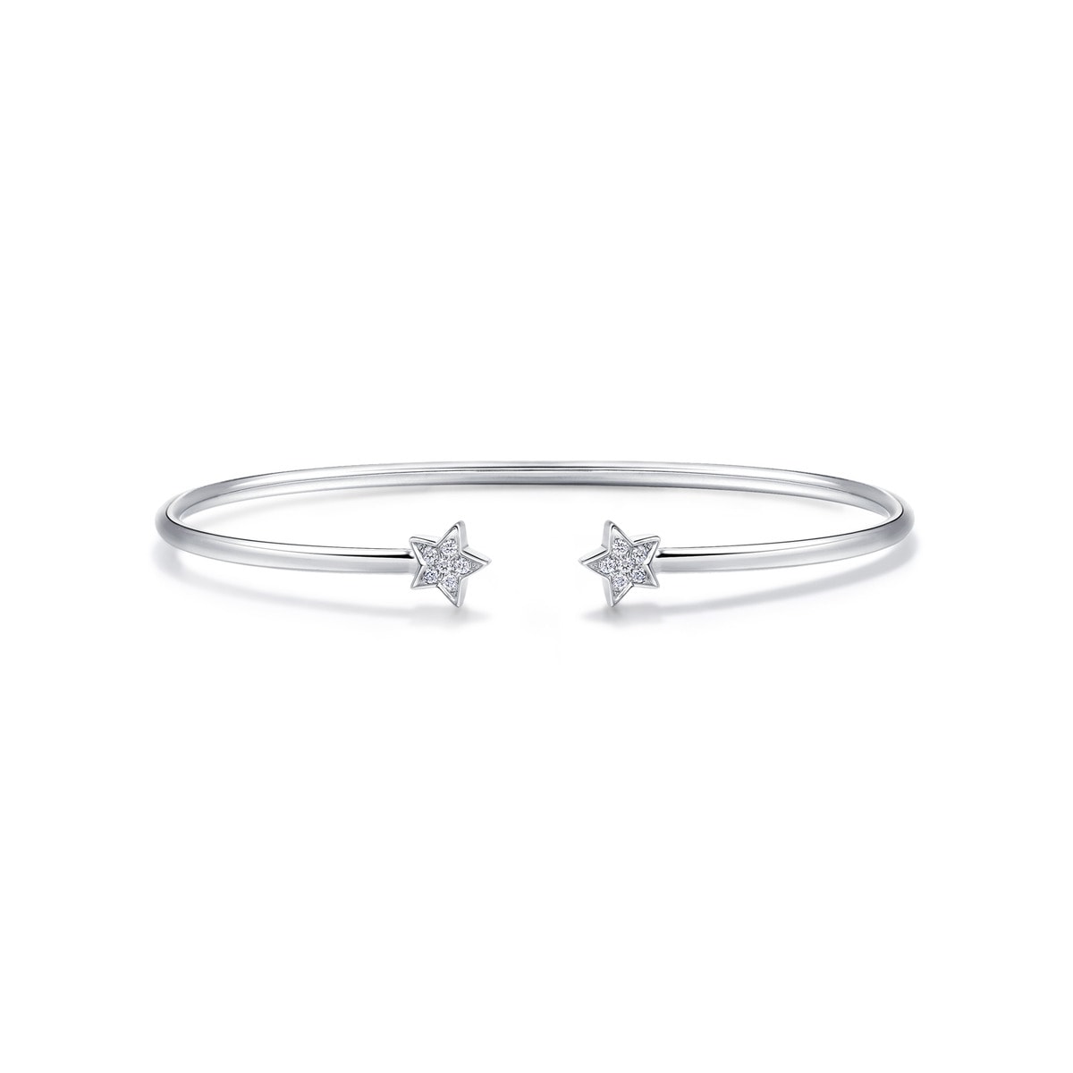 wrist-play-18k-white-gold-diamond-stars-bangle-chow-sang-sang