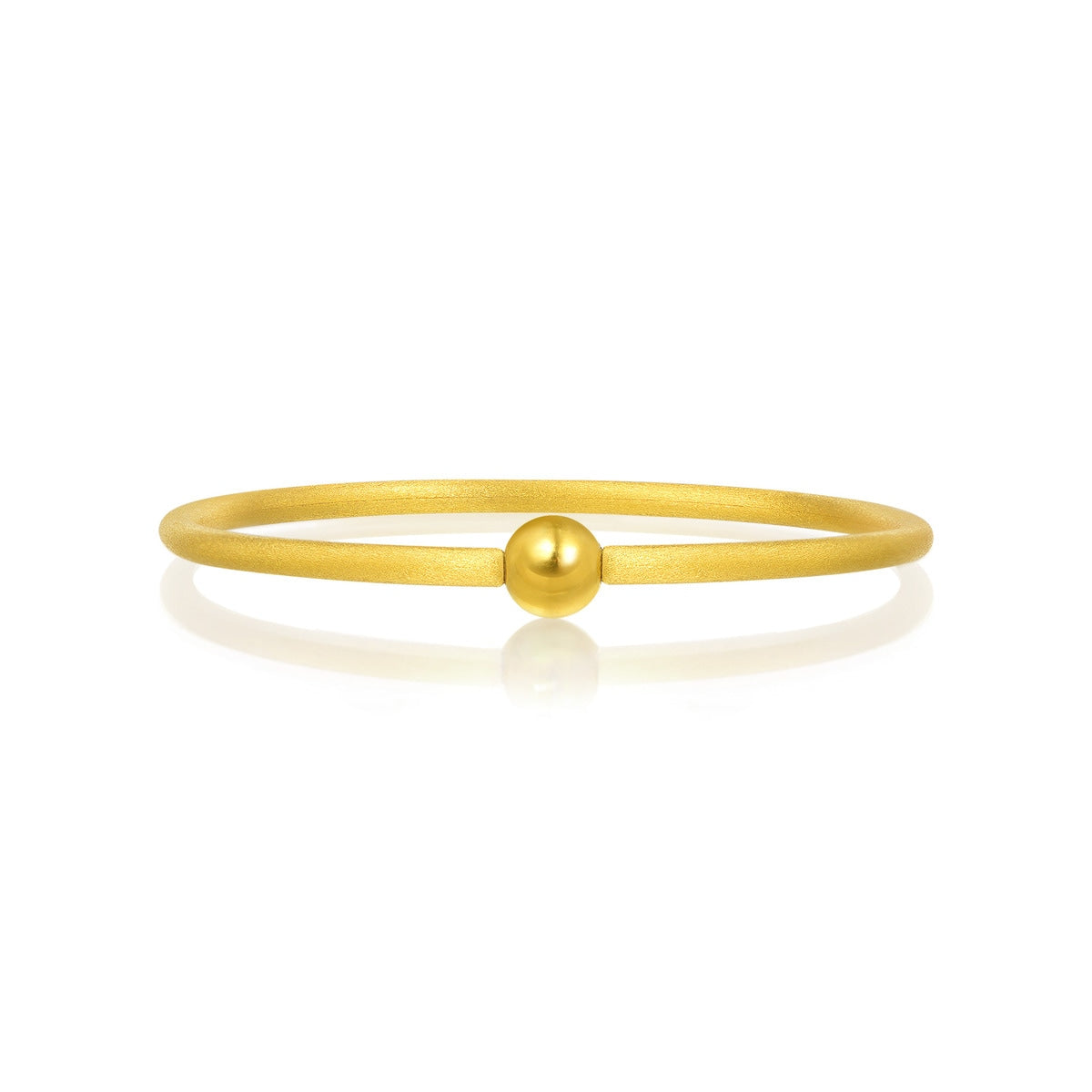 gold-matte-bangle-chow-sang-sang