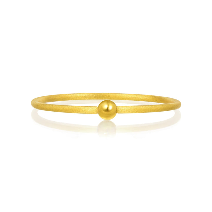 gold-matte-bangle-chow-sang-sang