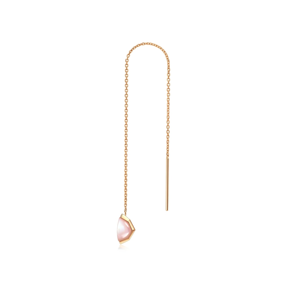 harmony-rose-gold-pink-mother-of-pearl-single-earring-chow-sang-sang