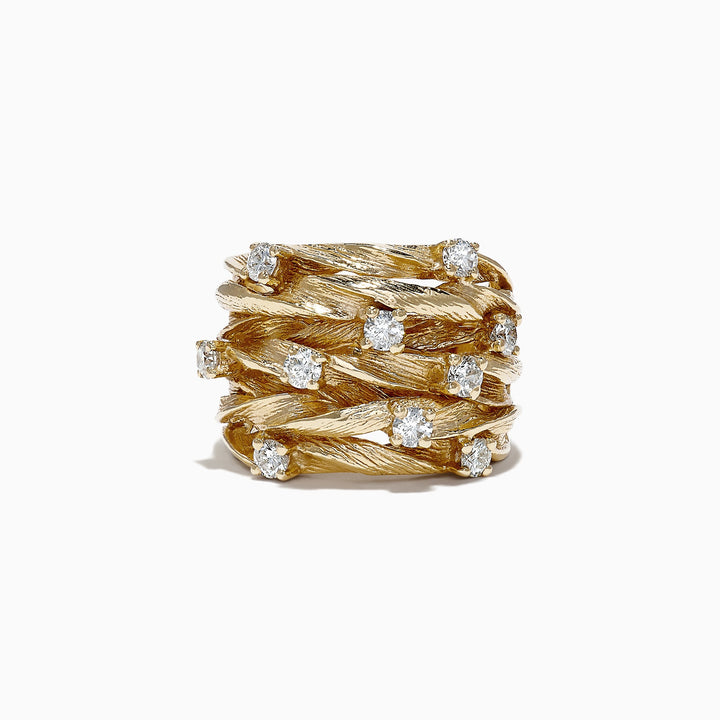 effy-doro-14k-yellow-gold-diamond-ring-0-98-tcw