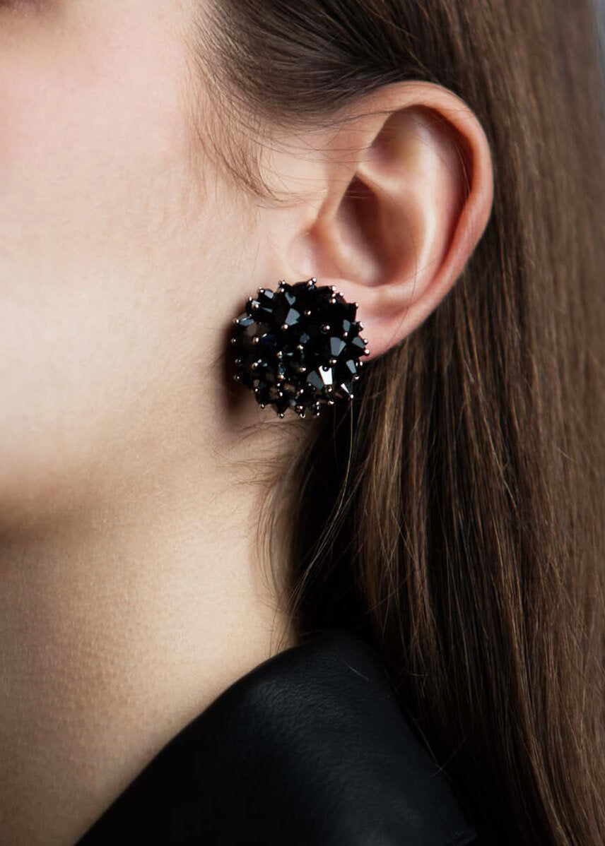 black-mini-degrade-stud-earrings