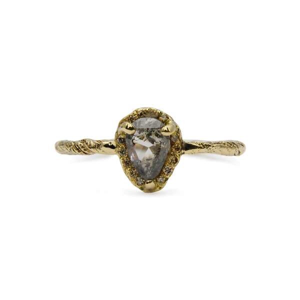 pear-cut-grey-diamond-texture-ring-in-9k-gold