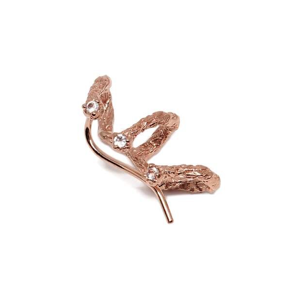 Moments Climber Earrings - Rose Gold