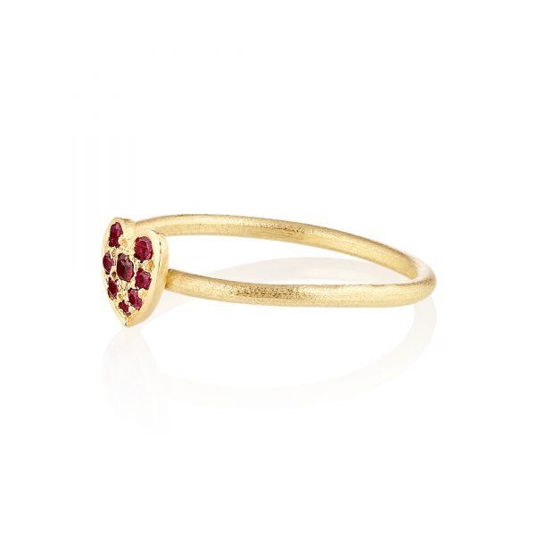 Cherish-Ruby Gold Ring