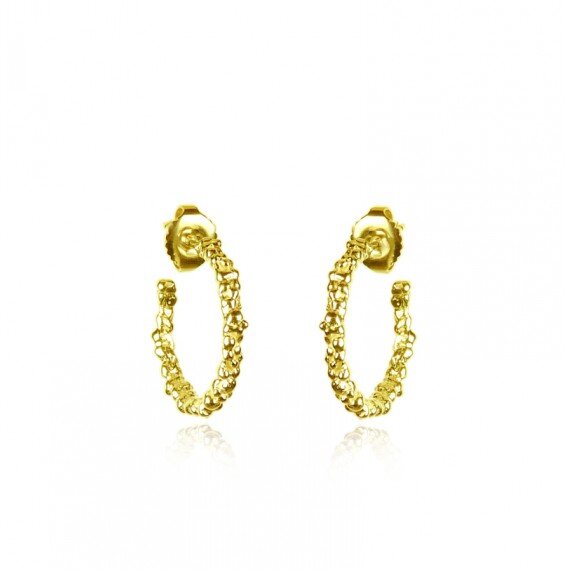 vermeil-peppered-textured-hoops