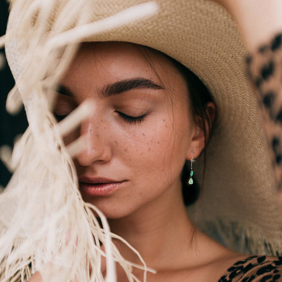 emerald-and-turquoise-earrings