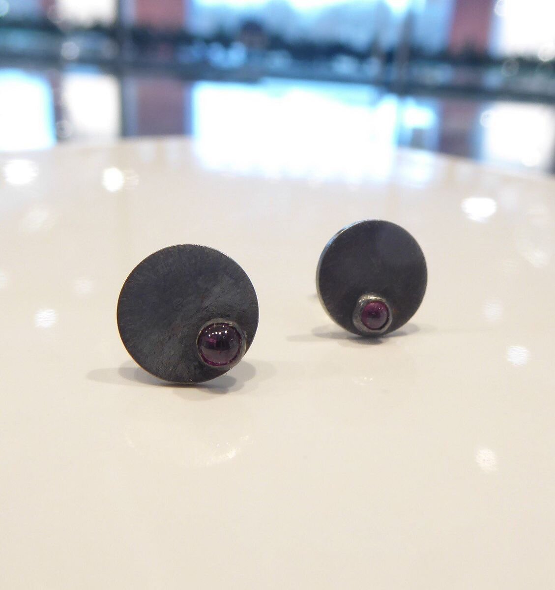 oxidised-red-garnet-dotty-stud-earrings