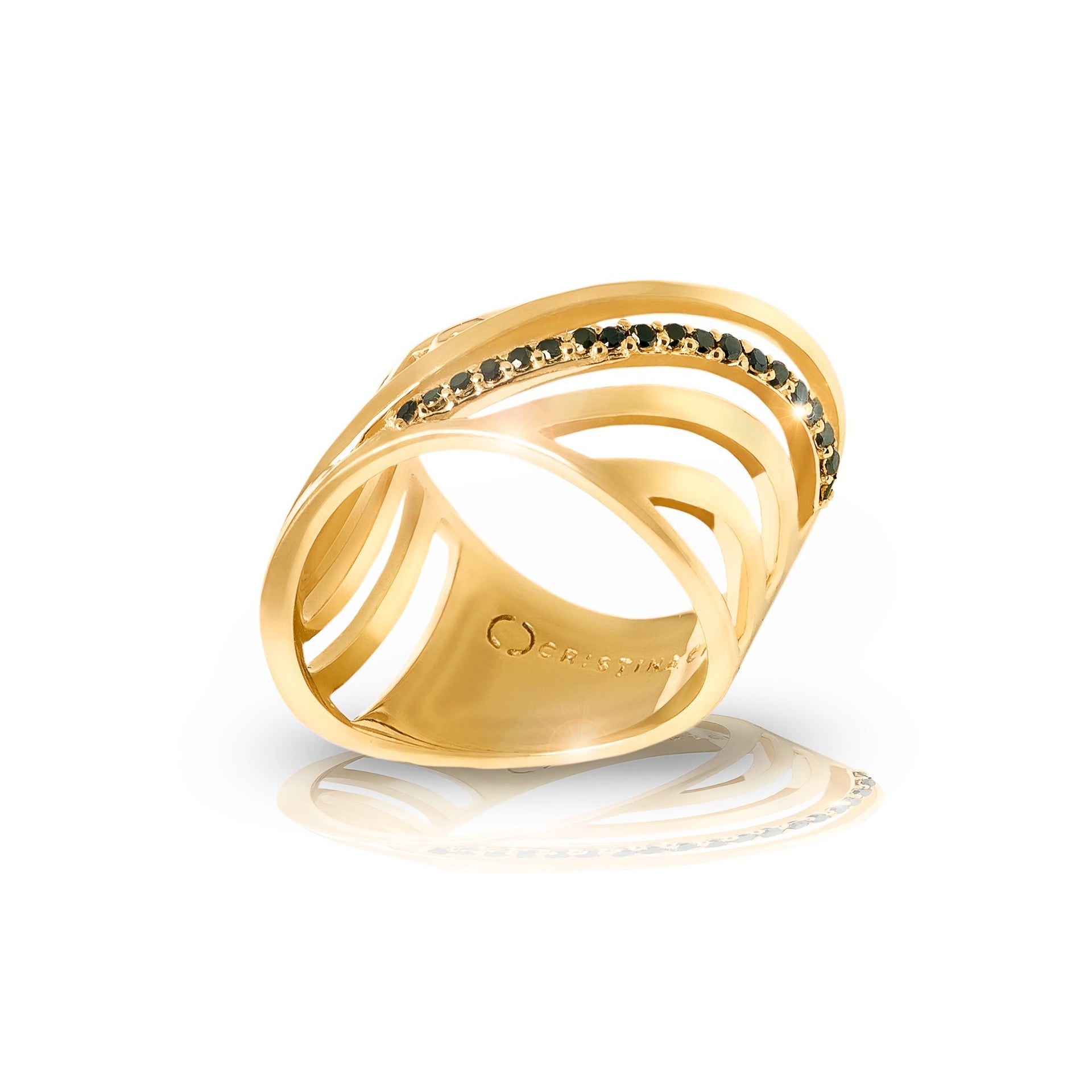 sharch-cut-out-ring-gold-with-black-diamonds